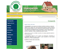 Tablet Screenshot of imoexpansao.pt